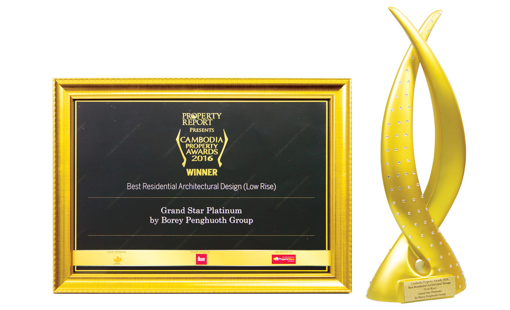 Best Residential Architectural Design (Low Rise) (Grand Star Platinum by Borey Peng Huoth Group)