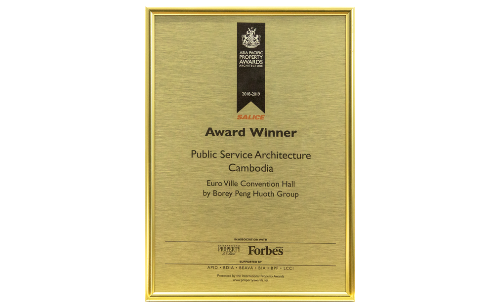 Public Service Architecture Cambodia 2018-2019 (Euro Ville Convention Hall by Peng Huoth Group)