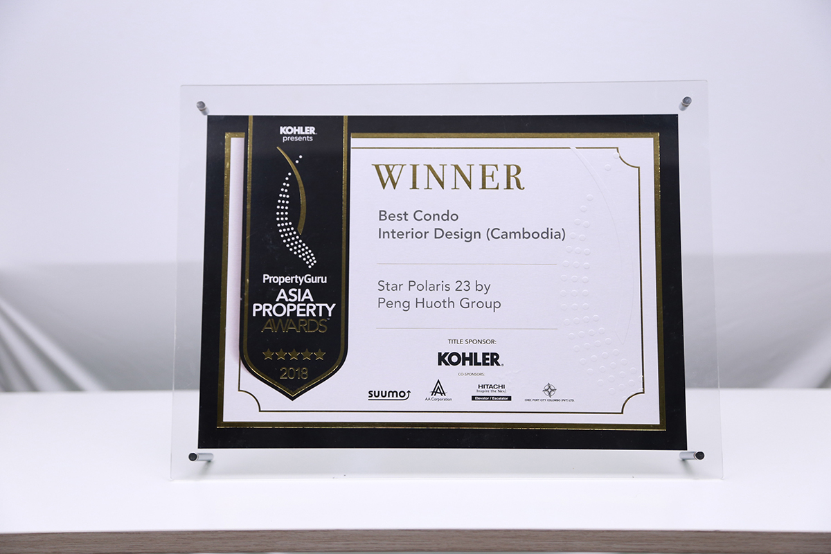 Best Condo Interior Design (Cambodia) Star Polaris 23 by Peng Huoth Group