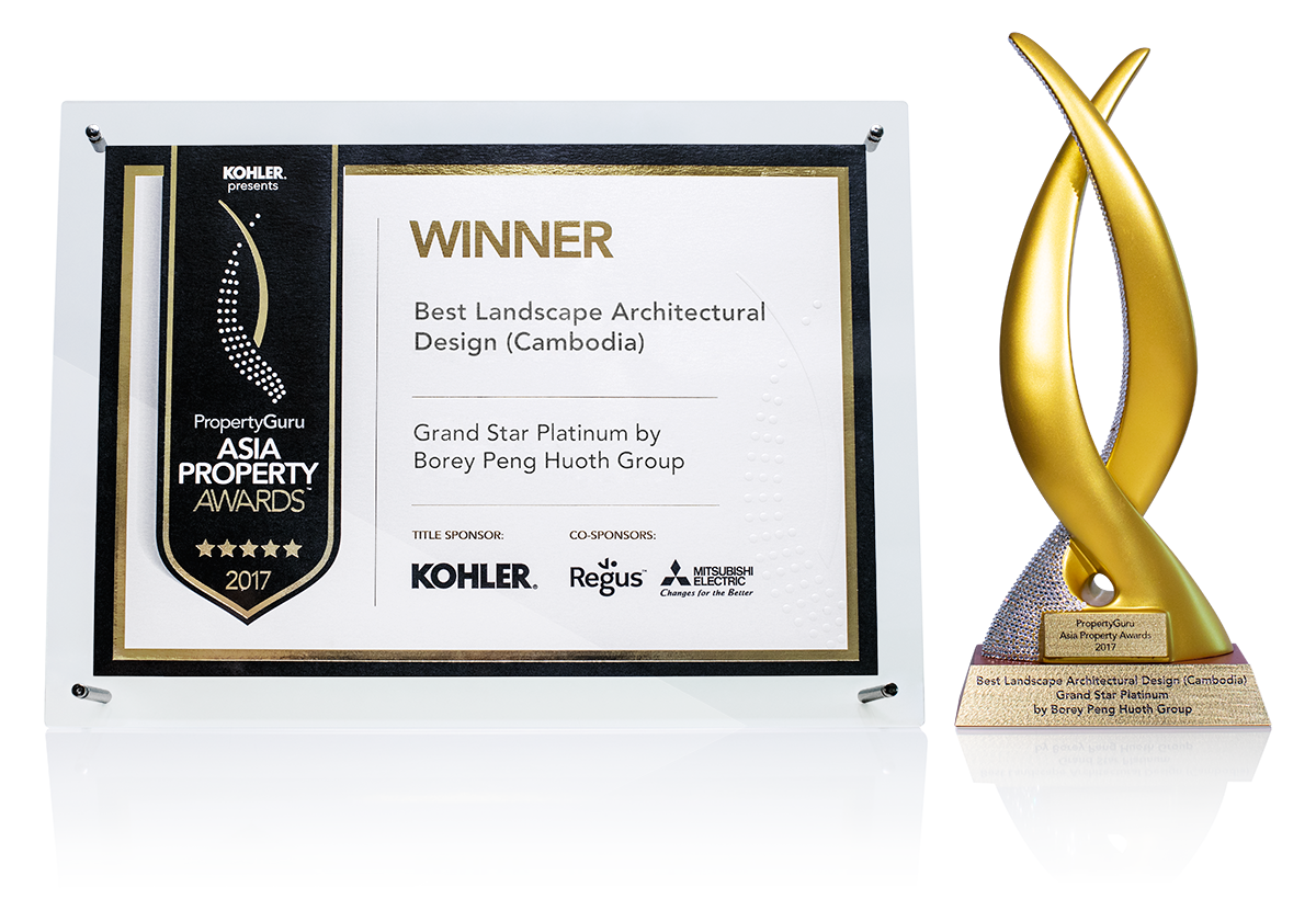 Best Landscape Architectural Design (Cambodia) (Grand Star Platinum by Borey Peng Huoth Group)