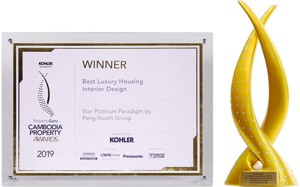 Best Luxury Housing Interior Design (Star Platinum Paradigm by Peng Huoth Group)